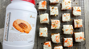 Carrot Cake Protein Slice