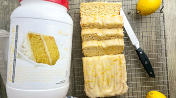 Iced Lemon Protein Loaf