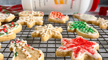 Iced Protein Sugar Cookies
