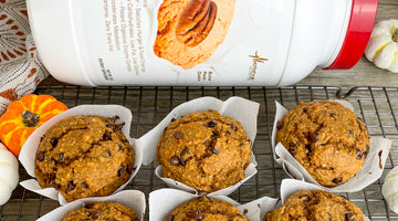 Pumpkin Chip Protein Muffins