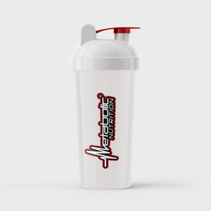 “Bold Design” White Shakercup