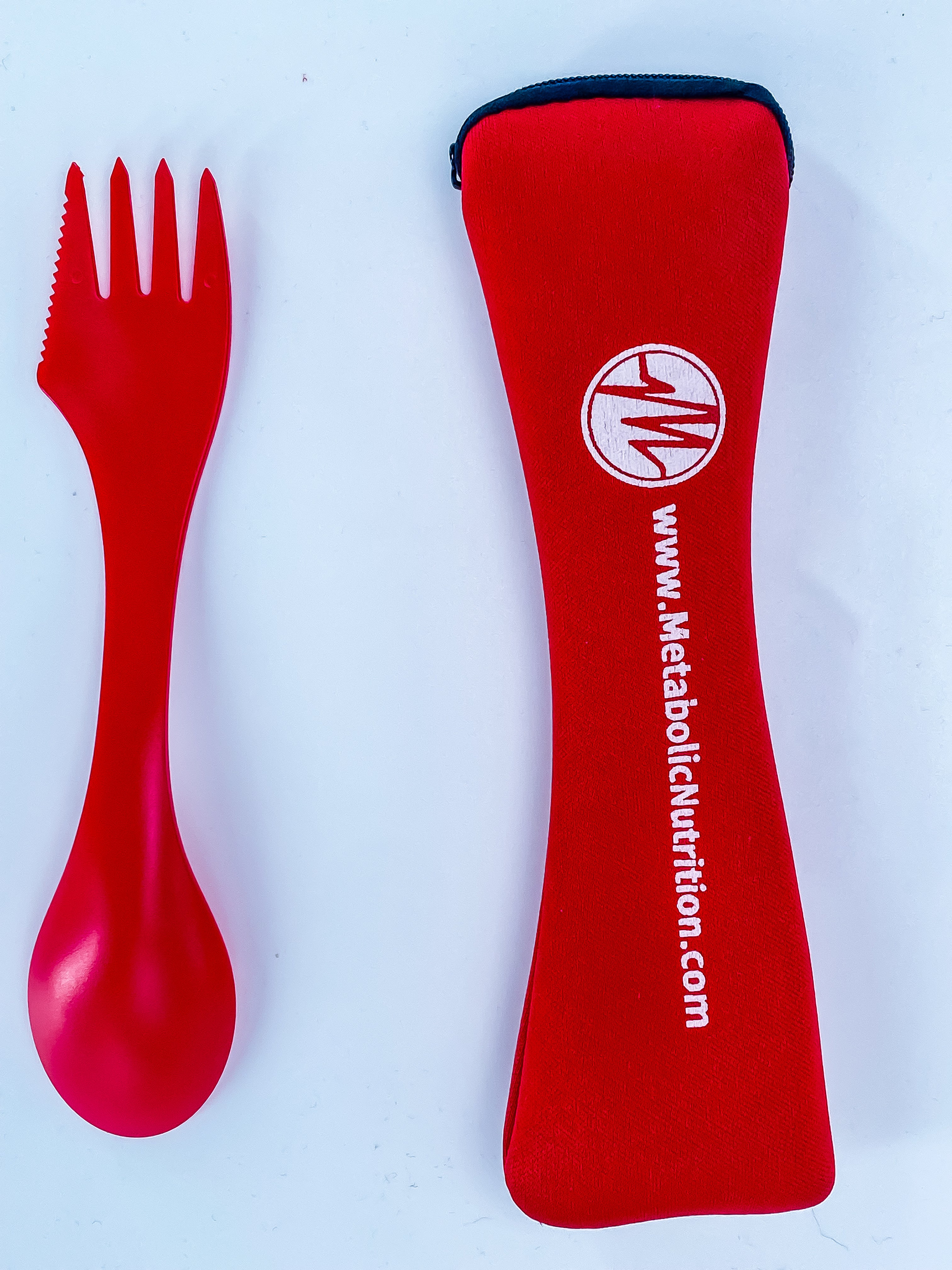 Metabolic Nutrition Sporkife Carrying Case w/ 4 Sporkifes