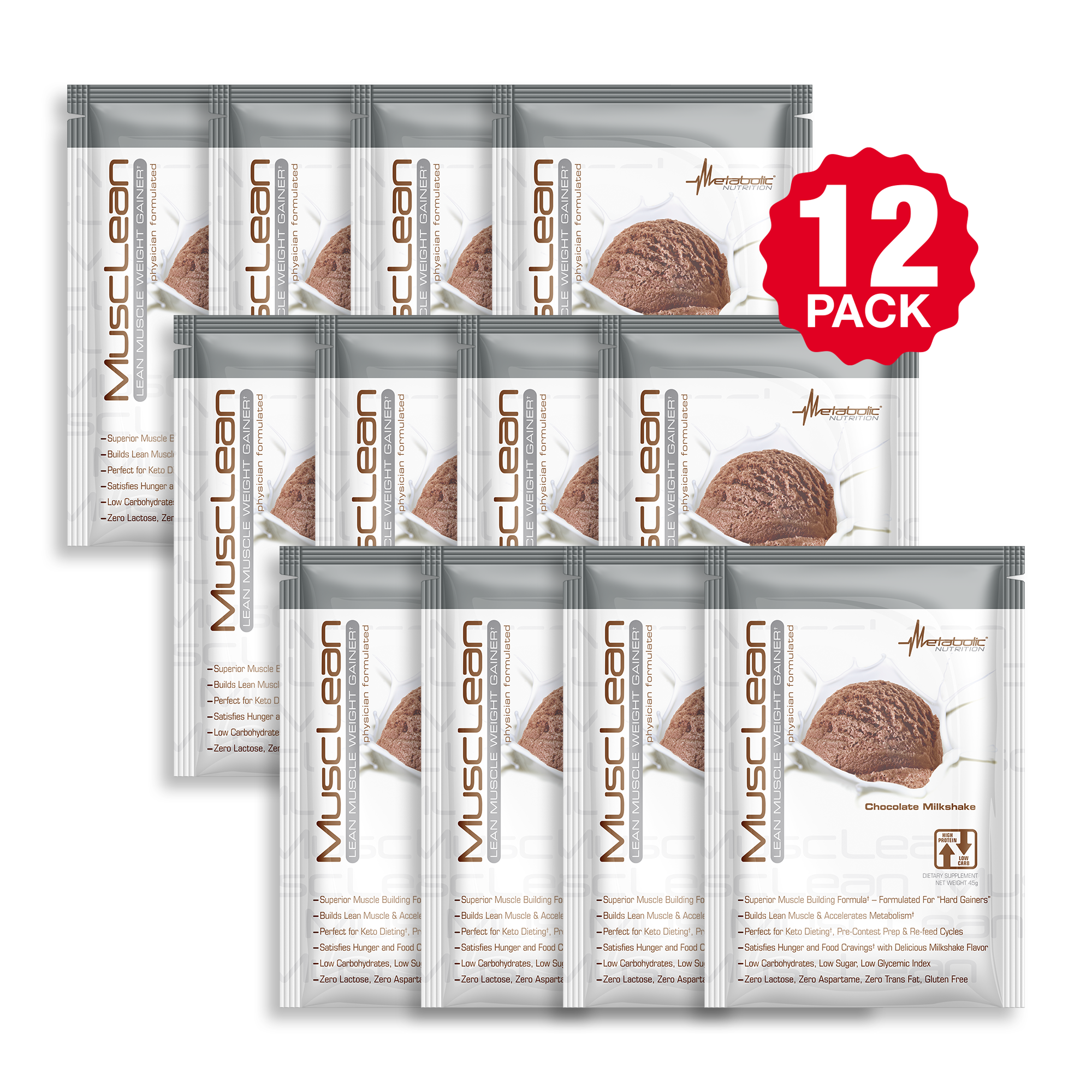 MuscLean Sample 12 Pack